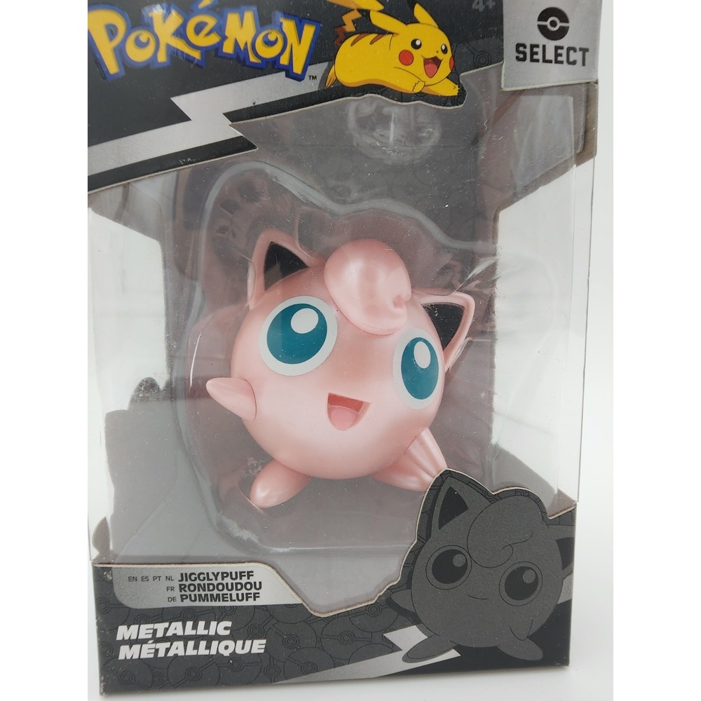 Pokemon Select Series 2 Metallic Jigglypuff Action Figure New Sealed - Picture 2 of 6